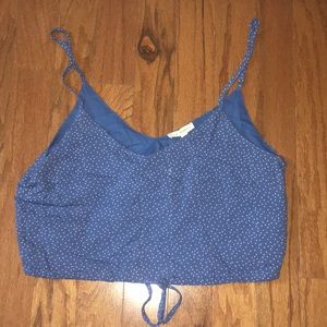 La hearts crop top